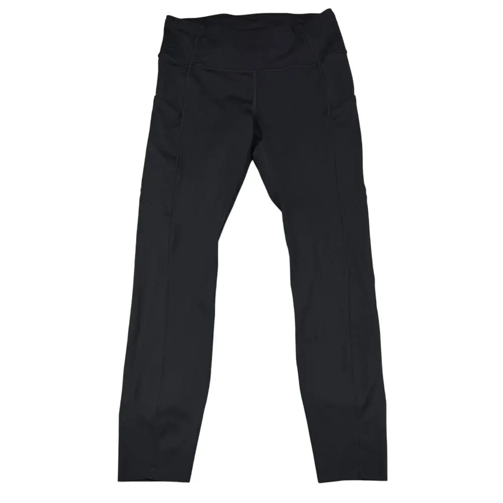 LULULEMON Fast & Free 7/8 Tight II *Non-Reflective Nulux 25" Size 6 Black - Picture 5 of 9